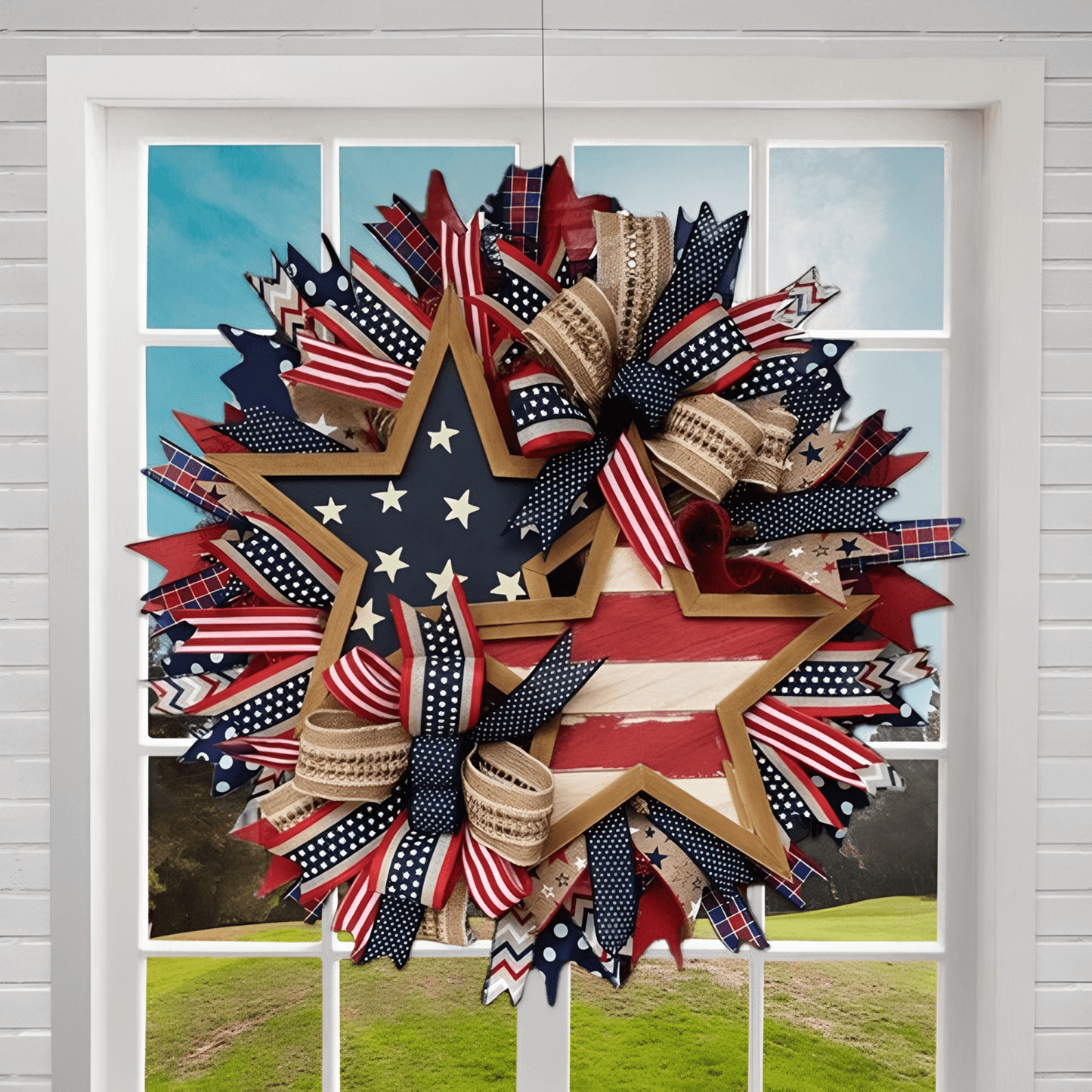 🎉🎉✨This Wreath Isn’t Just Decoration — It’s a Tribute to Cherished Memories🎉