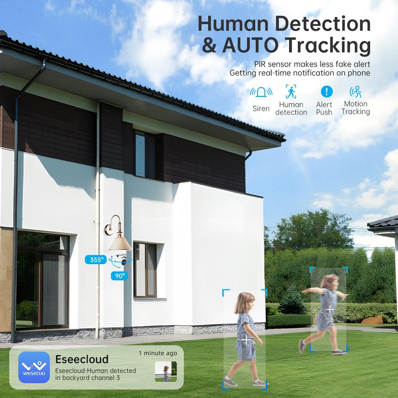 Smart AI Light Bulb Camera