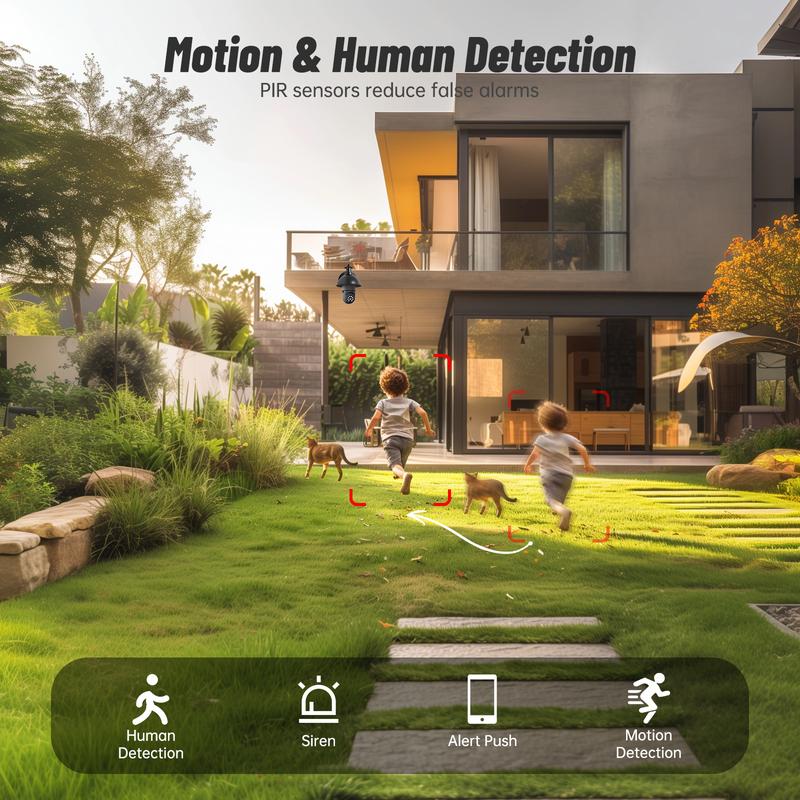 Smart AI Light Bulb Camera