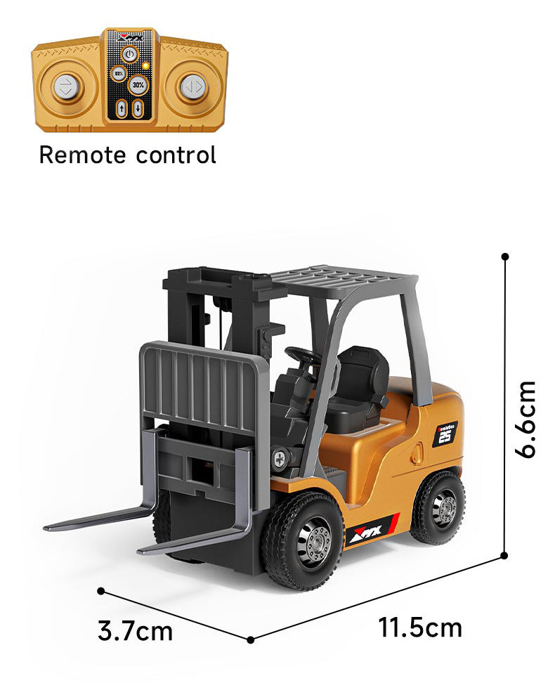 Mini Desktop Remote Control Forklift Truck Toy
