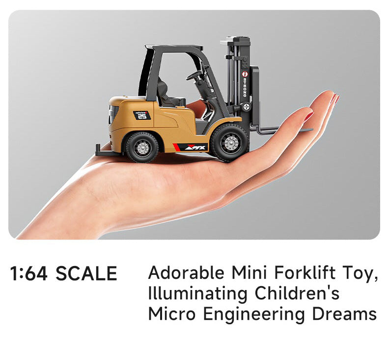 Mini Desktop Remote Control Forklift Truck Toy