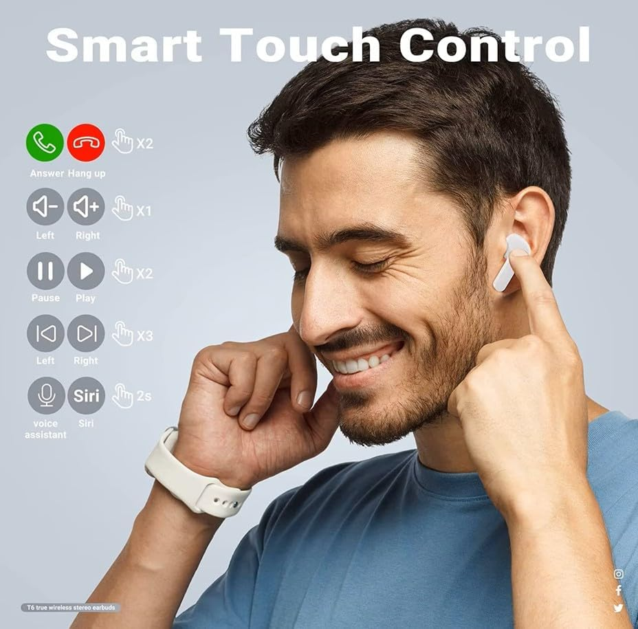 ๐Extra 30% off today - Wireless earbuds for sports lovers โ noise cancelling, LED battery display, waterproof