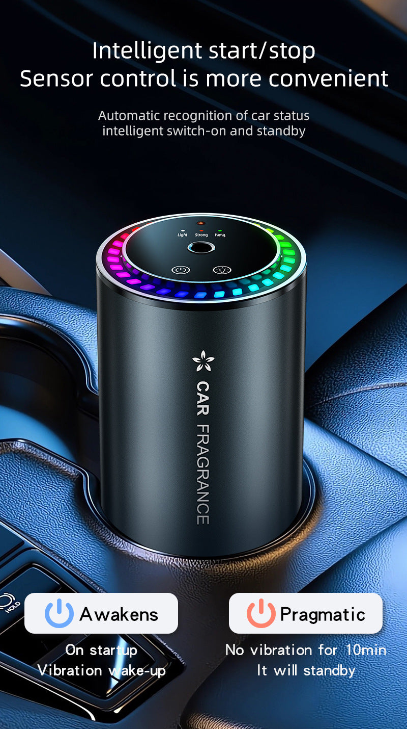 ๐ Smart Car Air Freshener | Starry Sky Projection Aroma Diffuser