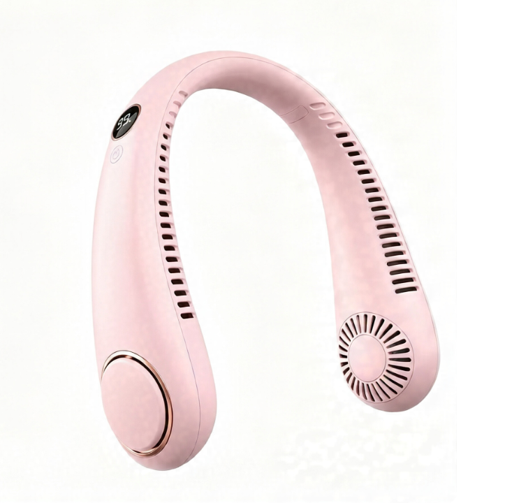 🔋❄️ Hot Sale 50% OFF🔥 4000mAh Bladeless Personal Fan | Lightweight Neck Fan for Summer Comfort