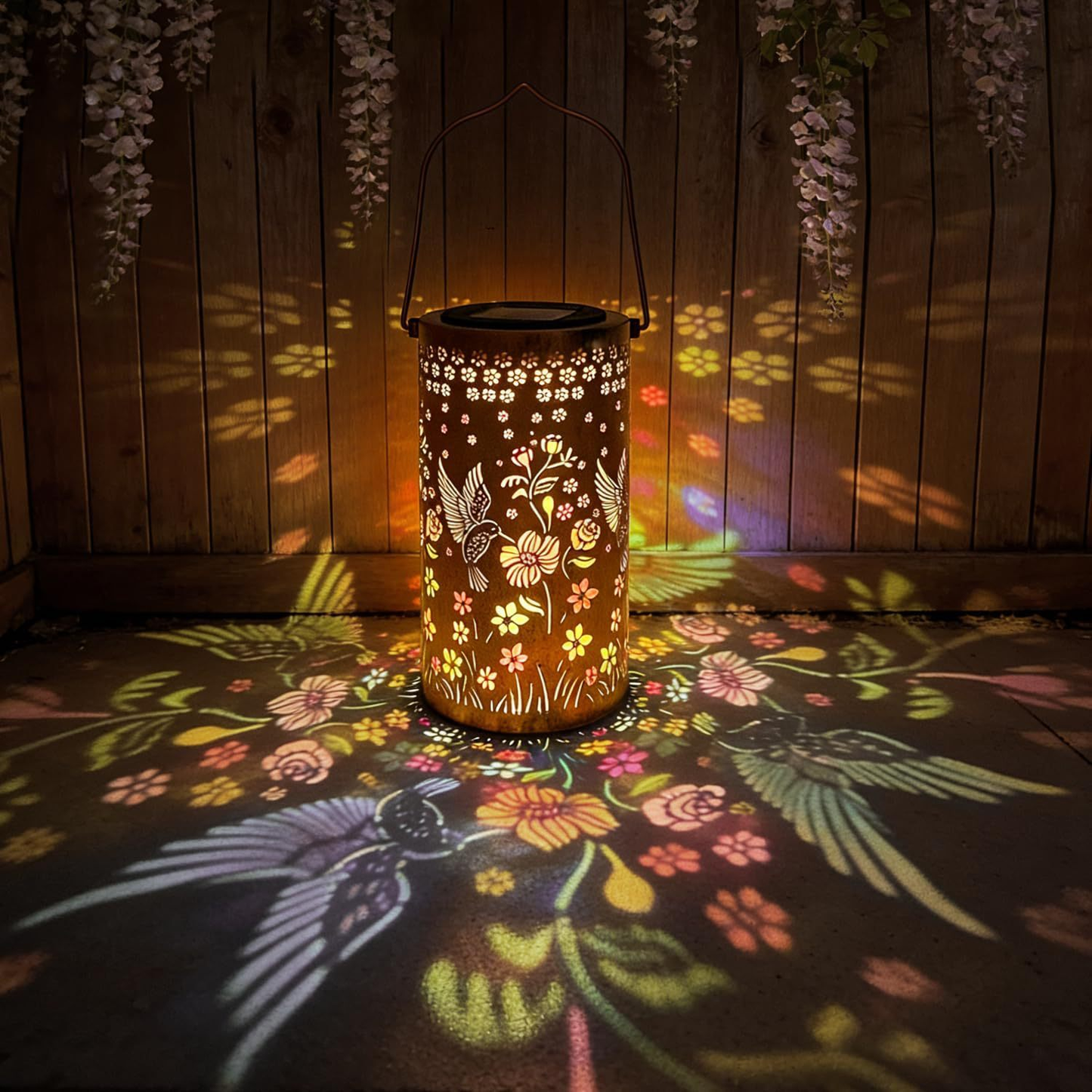 🎖️Colorful Sunflower Glow Solar Garden Lantern