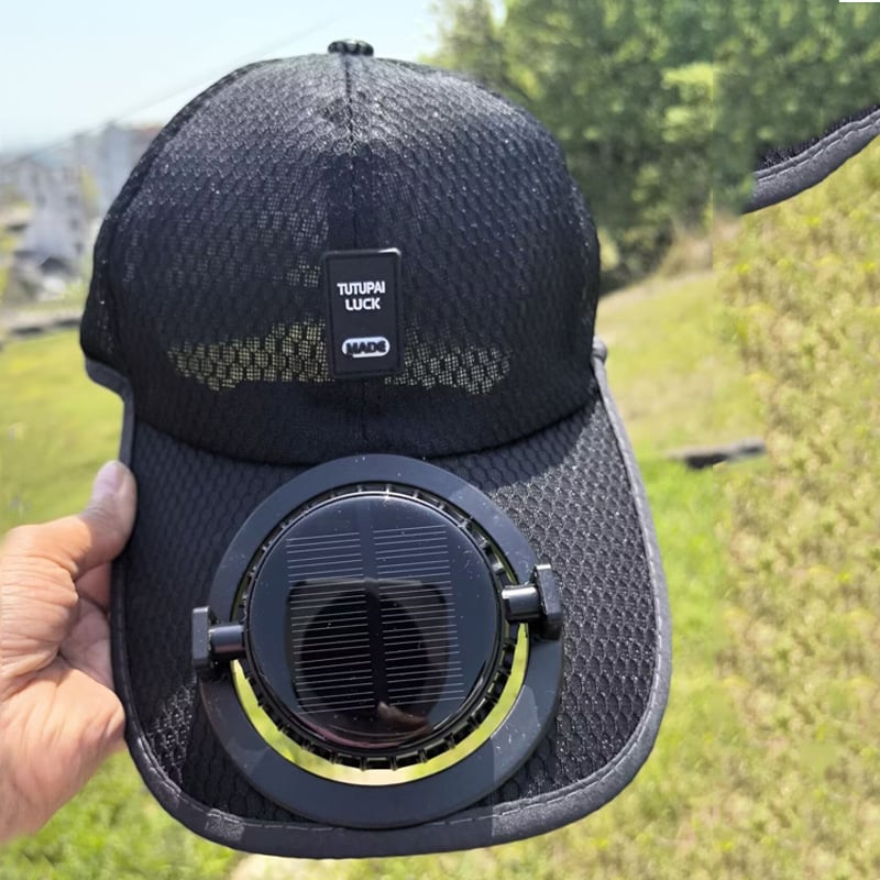 š„2025 Solar Rechargeable Peaked Cap