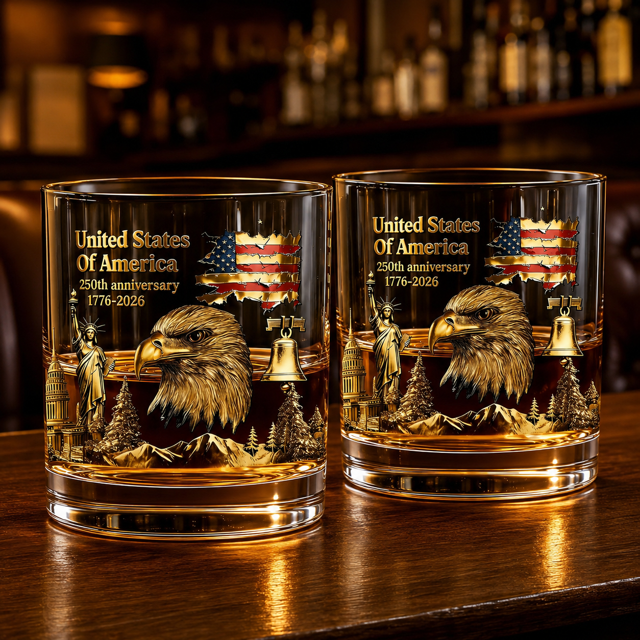 🏆 6K+ Sold! 🦅 Limited Edition Hawk Whiskey Bottle 250th Anniversary Collection