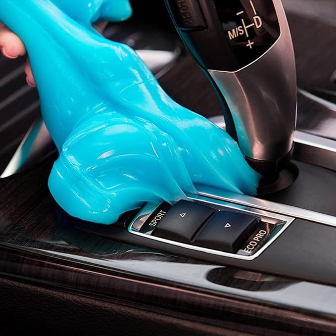 Cleaning soft rubber car products