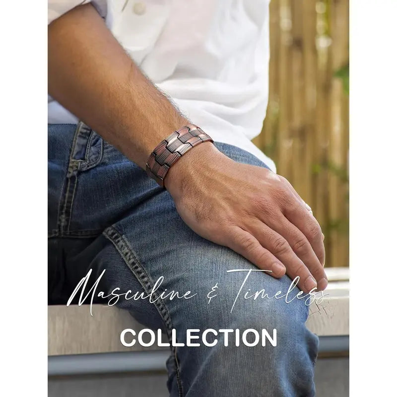 🎁 60% discount/Copper magnetic bracelet——Relieve fatigue and promote blood circulation✨