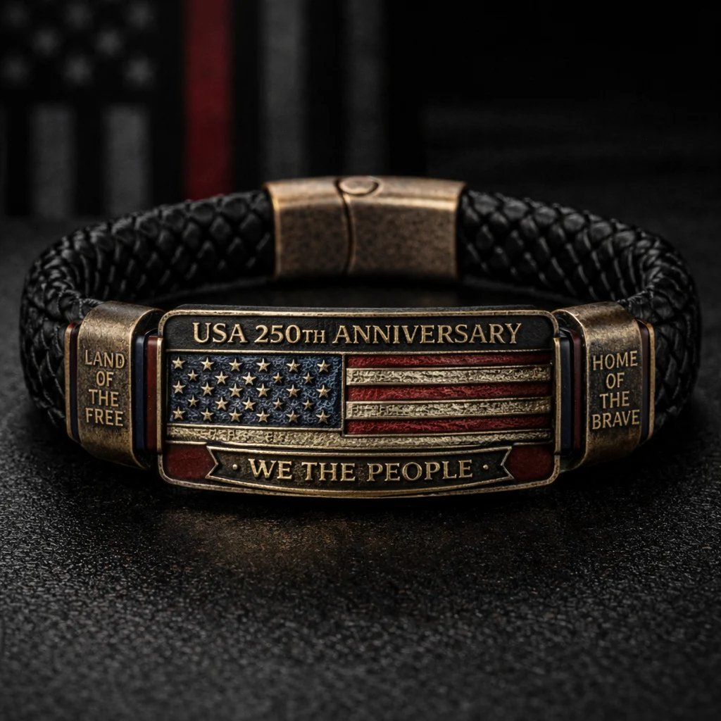 🔥Last Day 49% OFF🦅USA 250TM Freedom Legacy Bracelet (1776–2026)