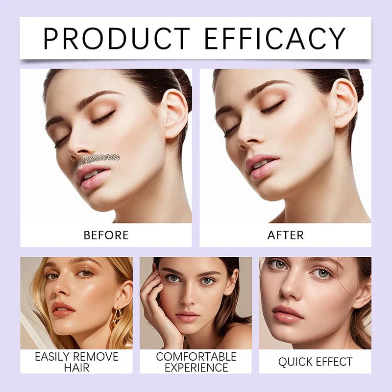 🔥 Today!-Buy 2 Get 1 FREE🔥Gentle and Painless Facial Hair Removal Cream