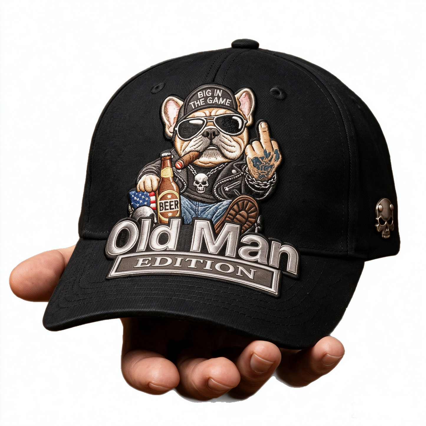 😎✨ Limited Time 50% OFF🔥 Bulldog Baseball Hat | Stylish Everyday Cap with a Tough, Fearless Look