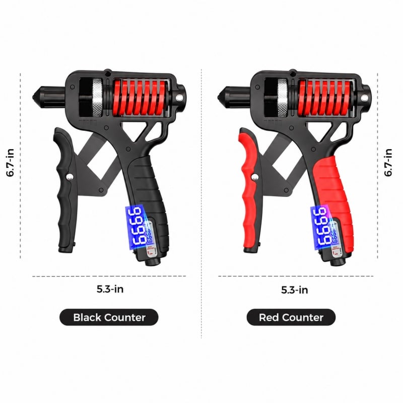 Adjustable Counting Hand Grip Strengthener