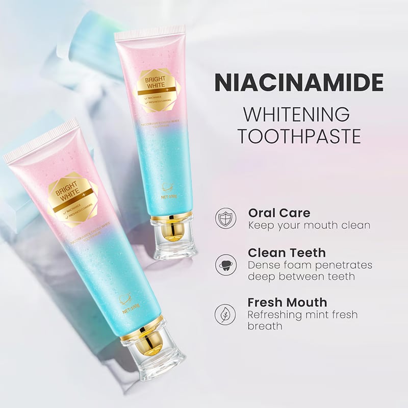 š„Hot Saleš„Niacinamide Whitening Toothpaste - For Healthier, Whiter Teeth!
