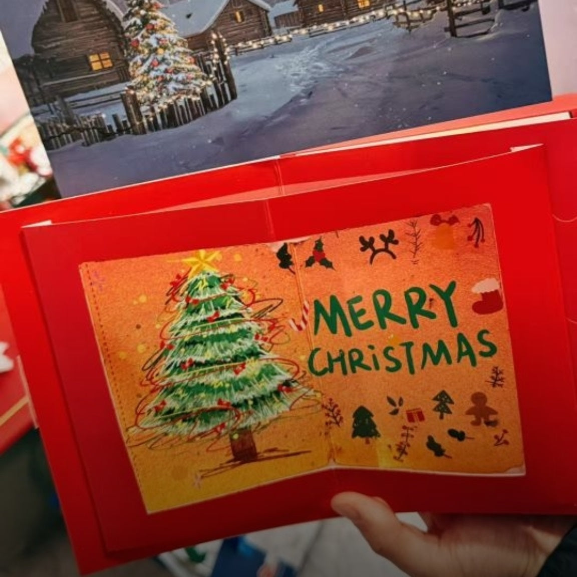 🔥Last day for 50%-Light Up Christmas Joy with Interactive Burning Cards🔥