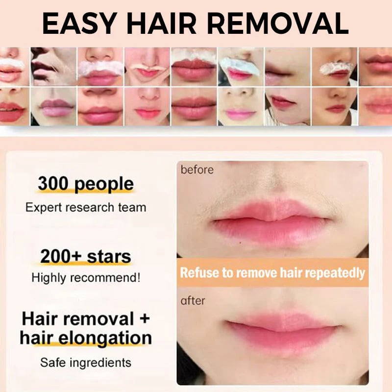 🔥 Today!-Buy 2 Get 1 FREE🔥Gentle and Painless Facial Hair Removal Cream