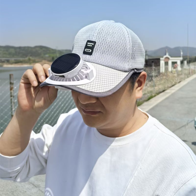 š„2025 Solar Rechargeable Peaked Cap
