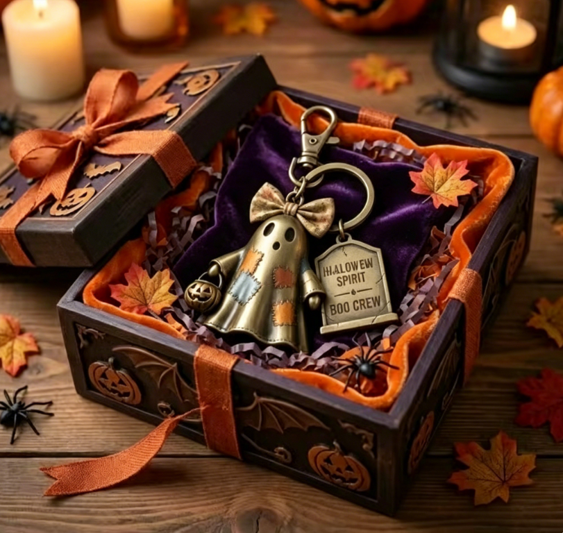 🔥Halloween Sale 50% OFF | 🎃👻 Halloween Ghost Keychain