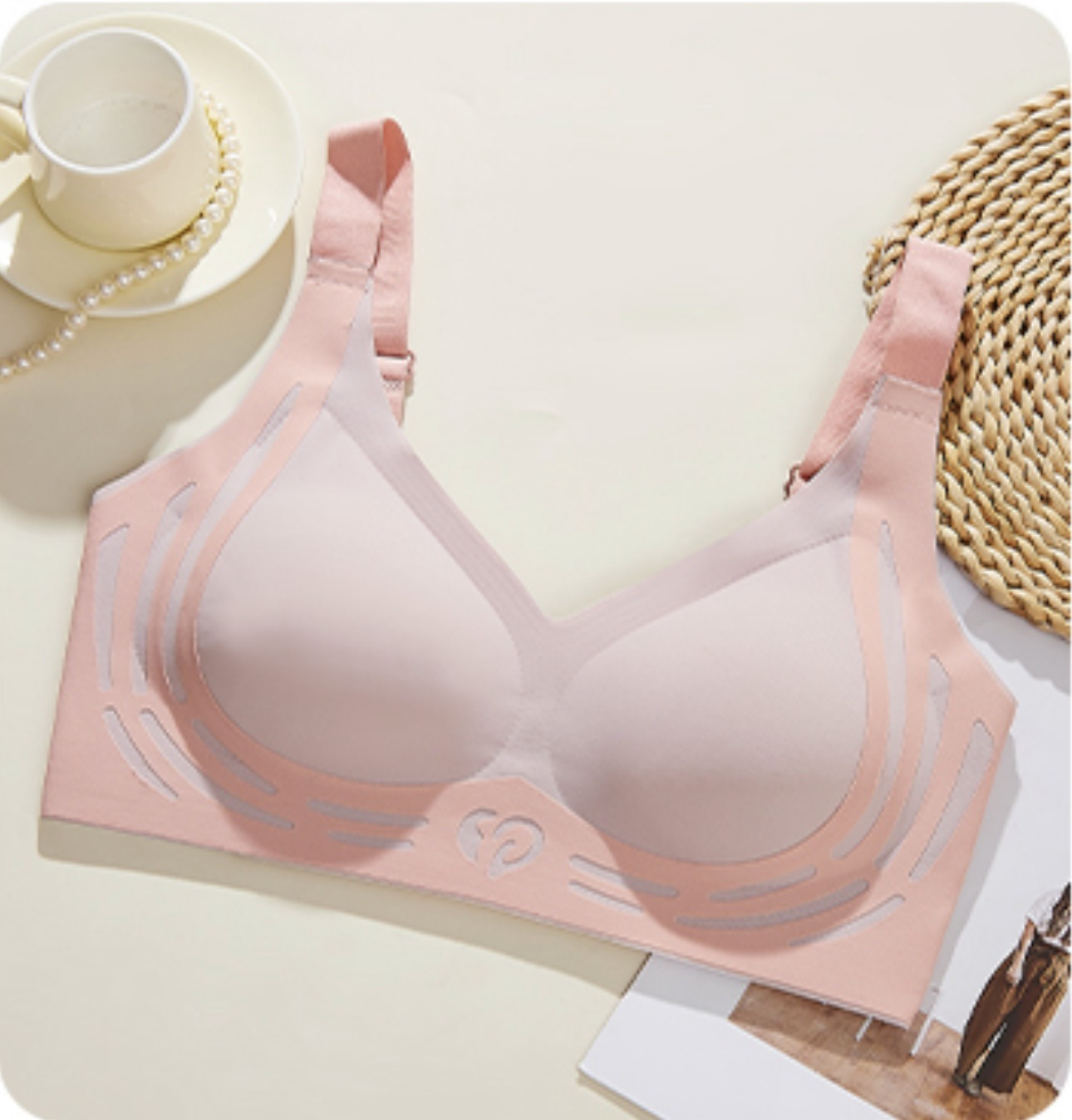 👙 All-Day Comfort Wireless Bra – Natural Lift & All-Day Support for All Body Types ✨