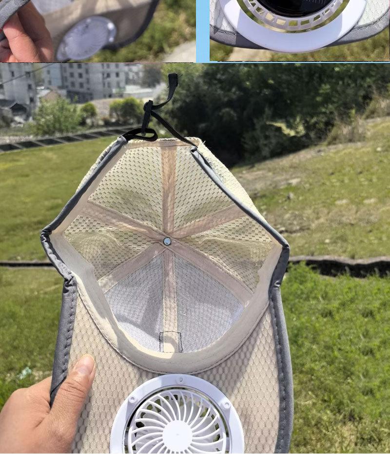 š„2025 Solar Rechargeable Peaked Cap