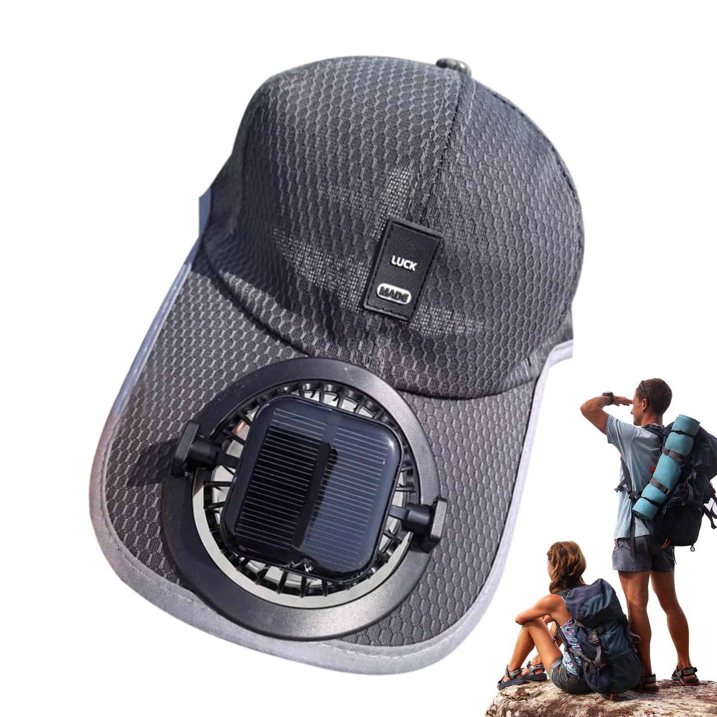 š„2025 Solar Rechargeable Peaked Cap