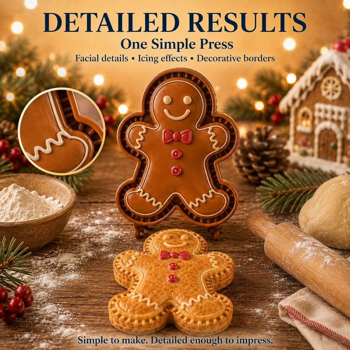 🔥🔥Last Day Promotion!✨ 🎄16-Design Christmas Mini Pie Mold Collection 🥧