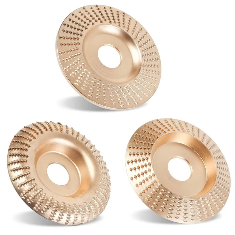 🔥Hot Sale 46% OFF🛠️3 PCS Wood Carving Disc Set