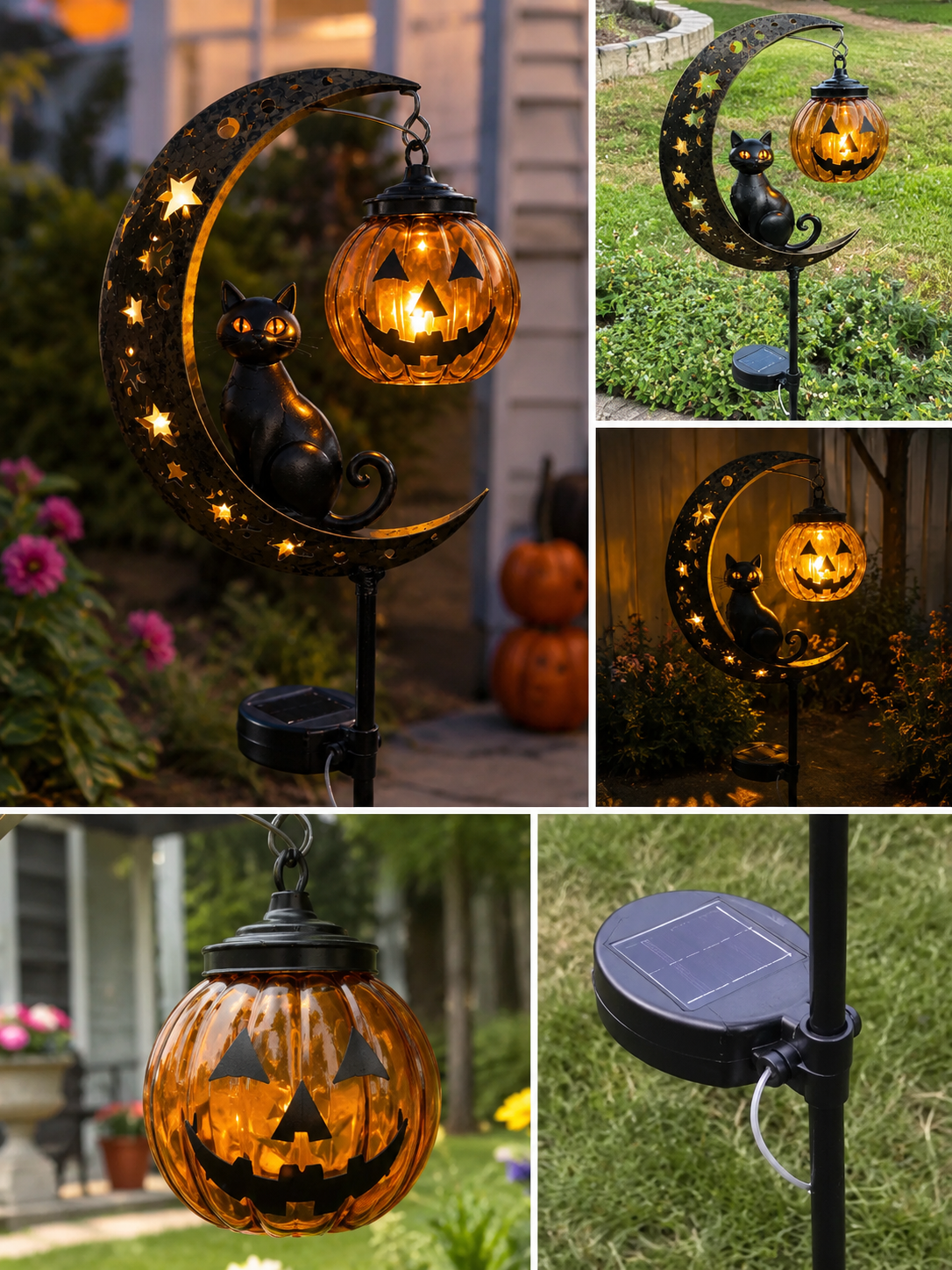 🎃 Early Halloween Deal | Pumpkin Moon Garden Stake Light Now 49% OFF