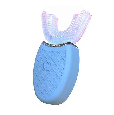 ✨LAST DAY UP 50% OFF✨FDA-Cleared U-Shaped Ultrasonic Cleaner w/ Blue Light (Dentist-Approved!)