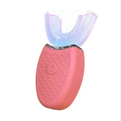 ✨LAST DAY UP 50% OFF✨FDA-Cleared U-Shaped Ultrasonic Cleaner w/ Blue Light (Dentist-Approved!)