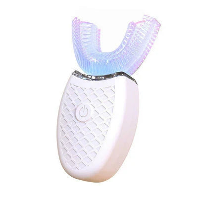 ✨LAST DAY UP 50% OFF✨FDA-Cleared U-Shaped Ultrasonic Cleaner w/ Blue Light (Dentist-Approved!)