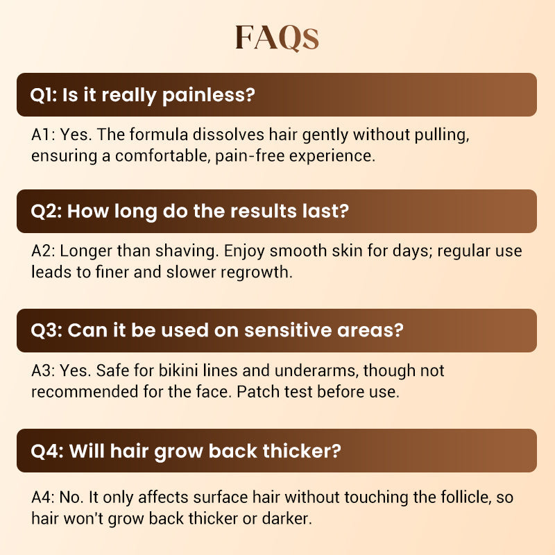 🔥LAST DAY 50% OFF Ahlwo Gentle & Painless Hair Removal Cream Duo for Sensitive Skin