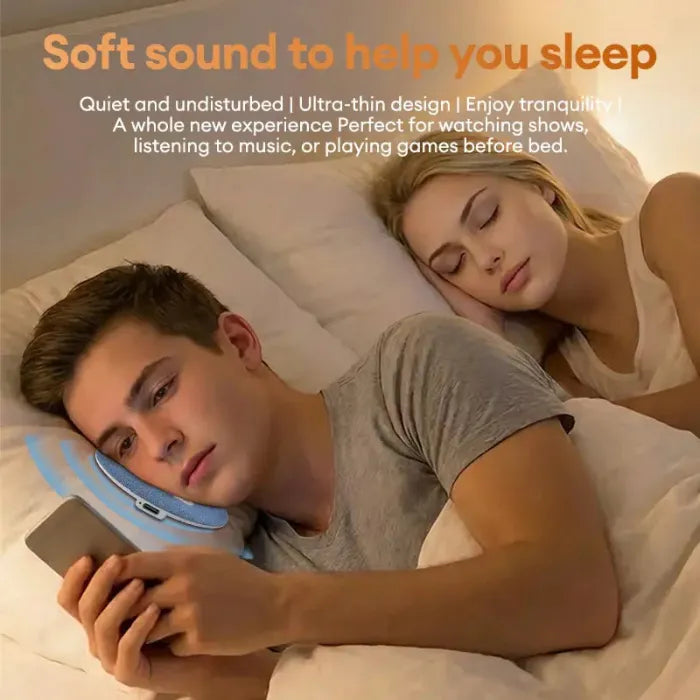 š¤SleepWave⢠12mm Ultra-Thin Pillow Sleep Speaker