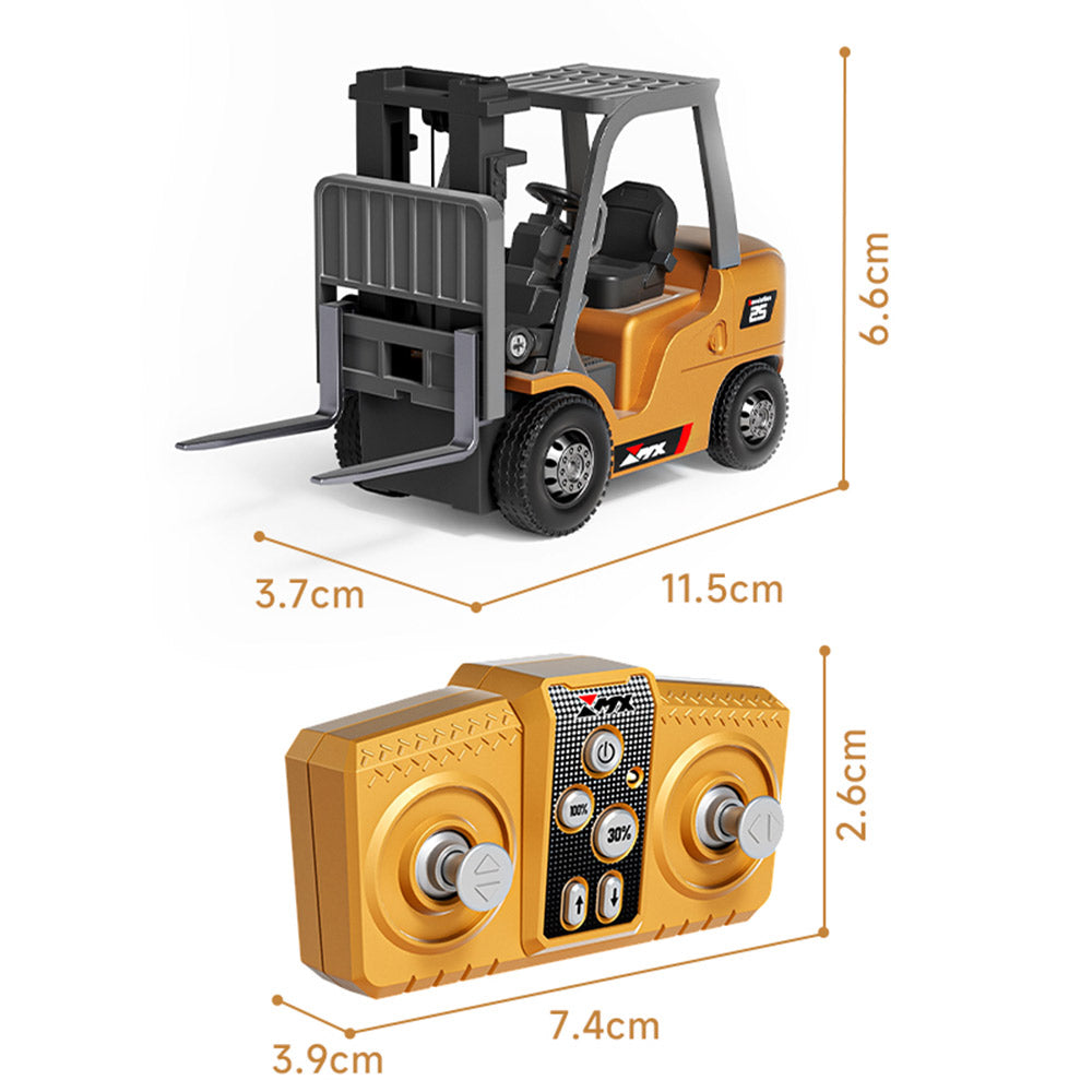 Mini Desktop Remote Control Forklift Truck Toy