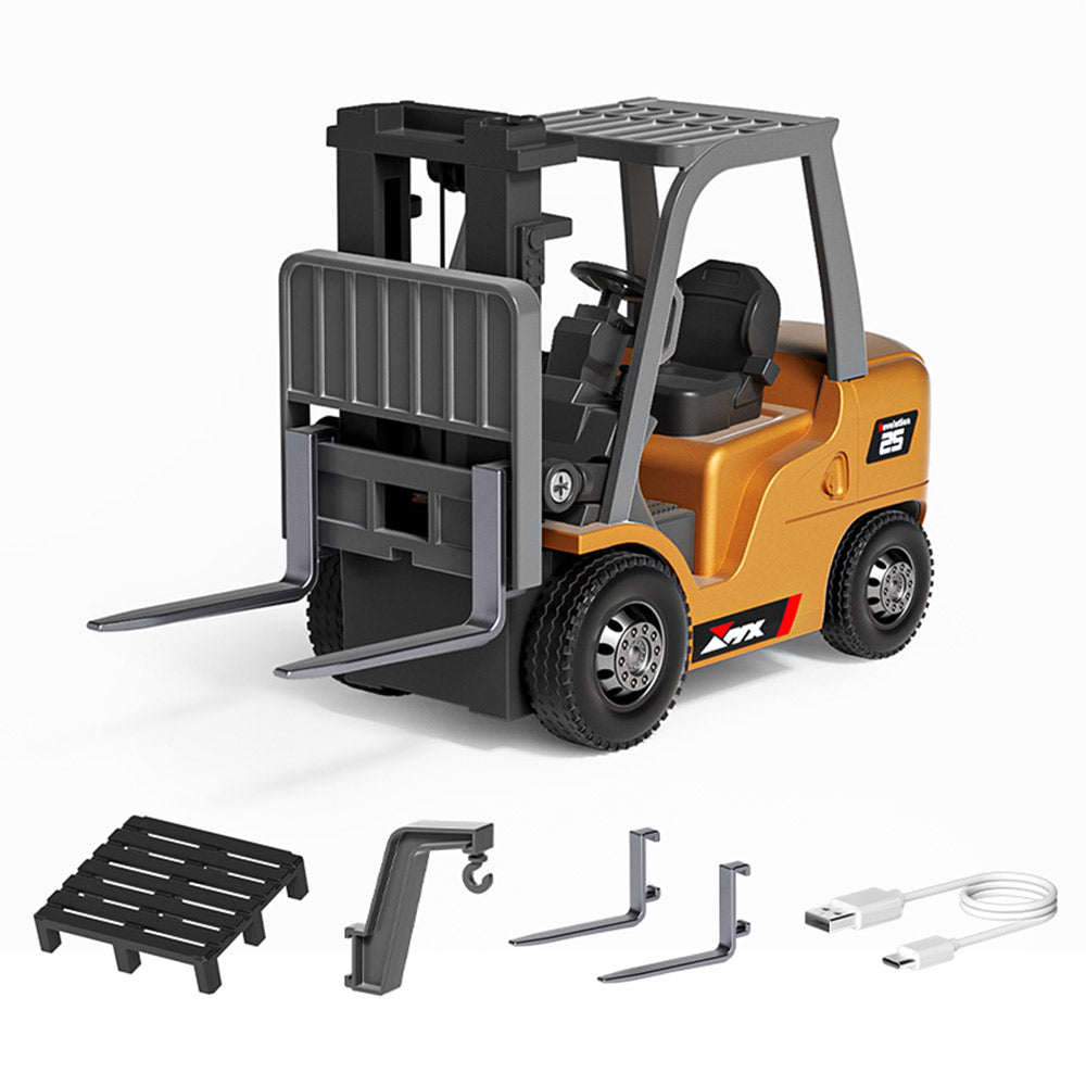 Mini Desktop Remote Control Forklift Truck Toy