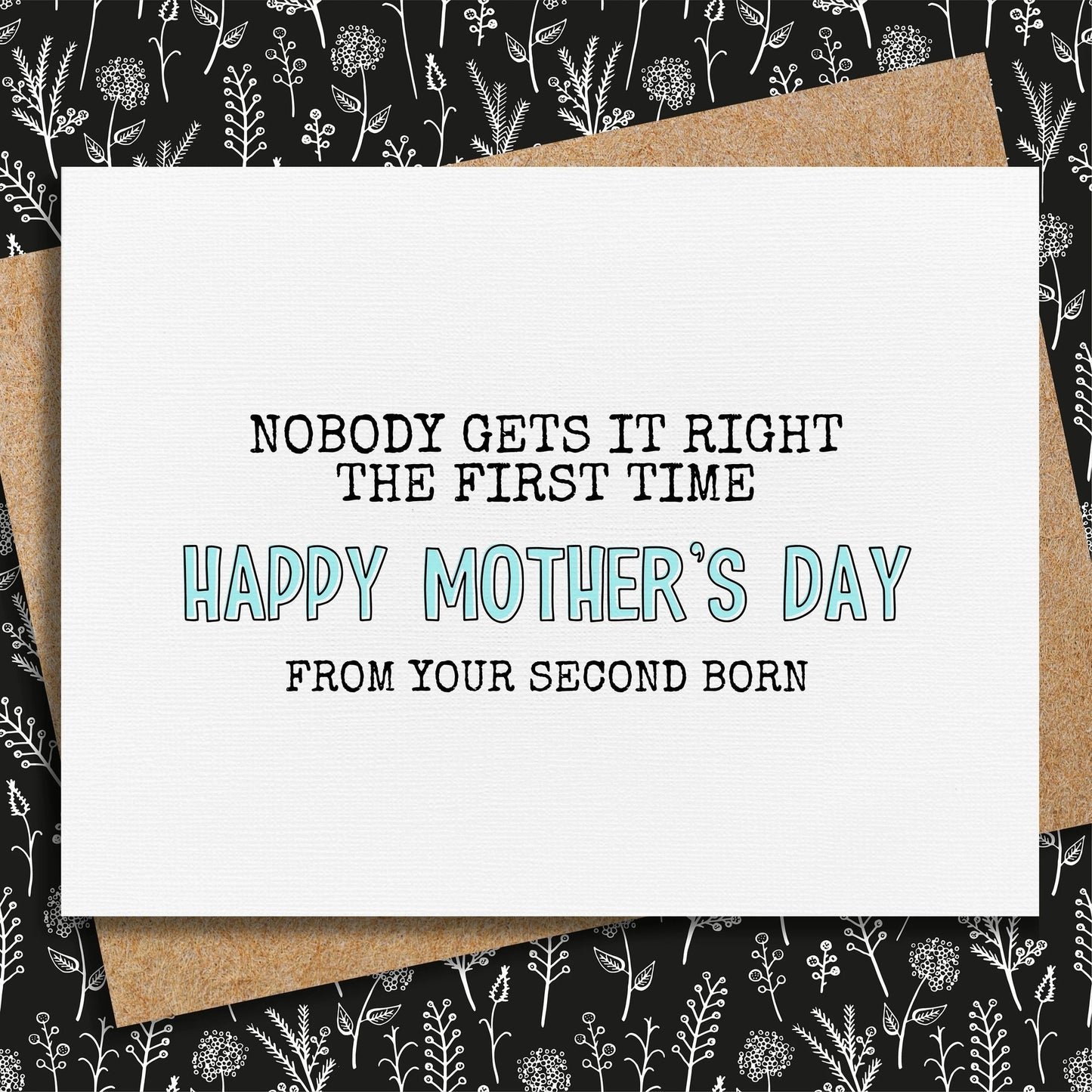 🌺Mother’s Day Discount💐Funny Mother’s Day Card: "Favorite Child" Gag Gift 🎈