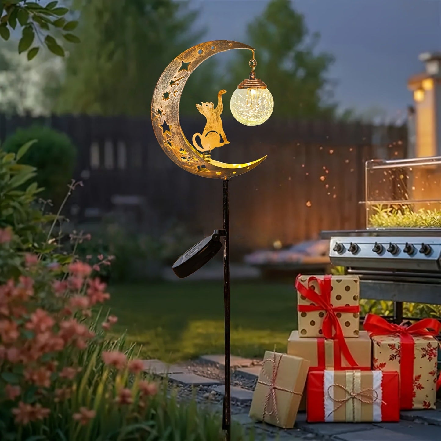 ๐ฅ HOT SALE 50% OFF โ Solar Garden Light โจ Turn Your Dark Backyard Into A Magical Glowing Paradise ๐