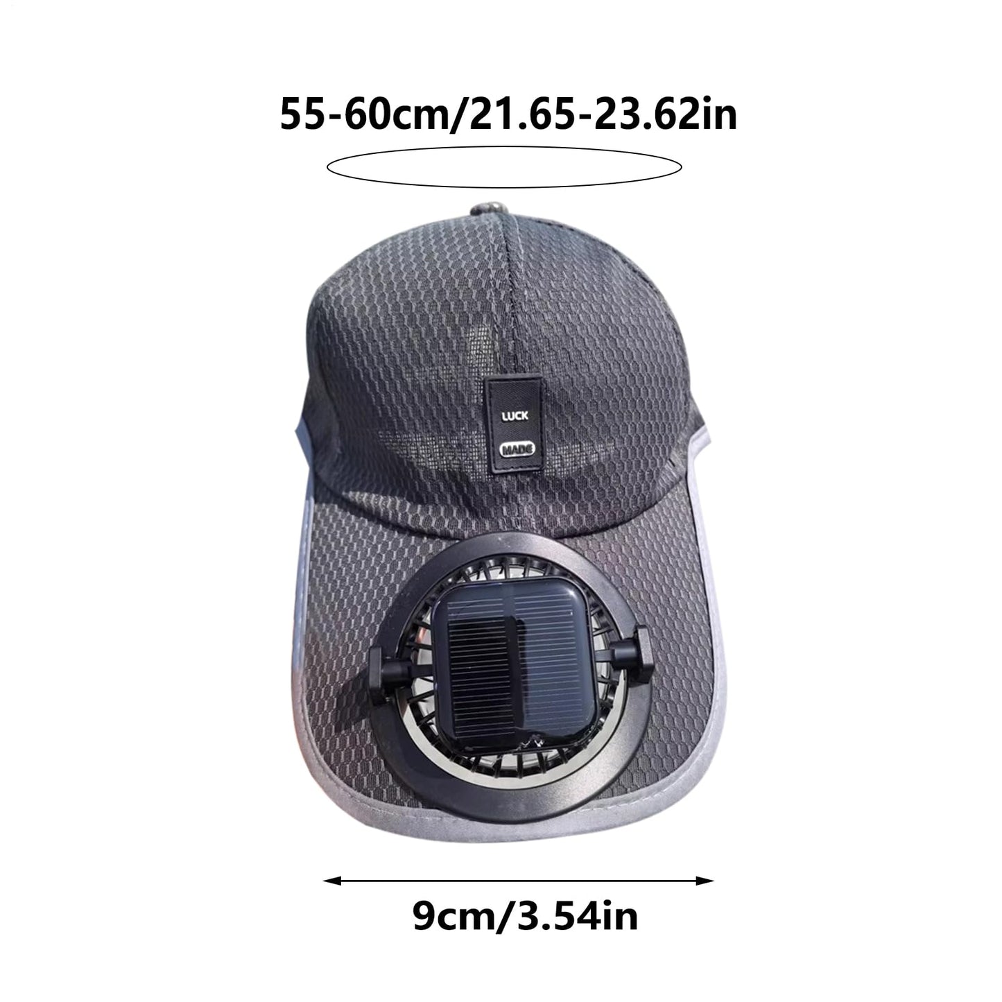š„2025 Solar Rechargeable Peaked Cap