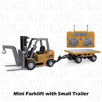 Mini Forklift + Mini Trailer