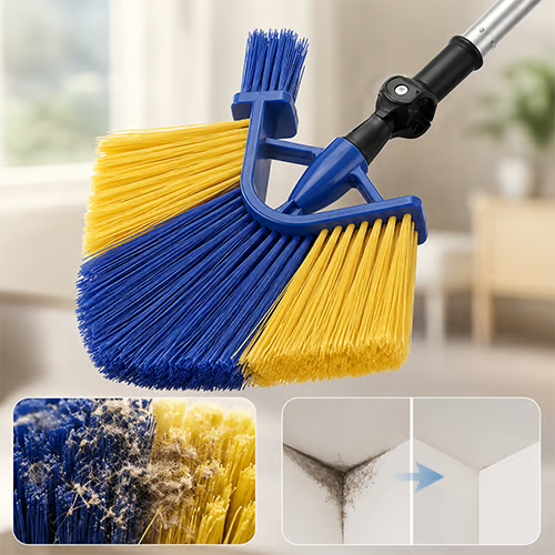 180° Adjustable Telescopic Ceiling Cleaning Brush