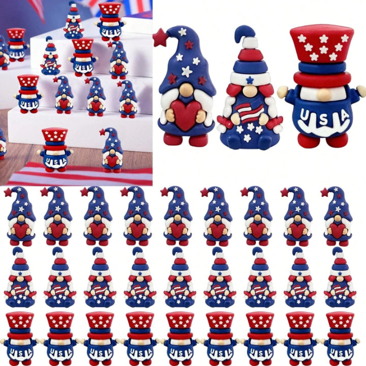 ❤️🧙‍♂️Little Guardian of the Flag: A Gnome with Heart and country
