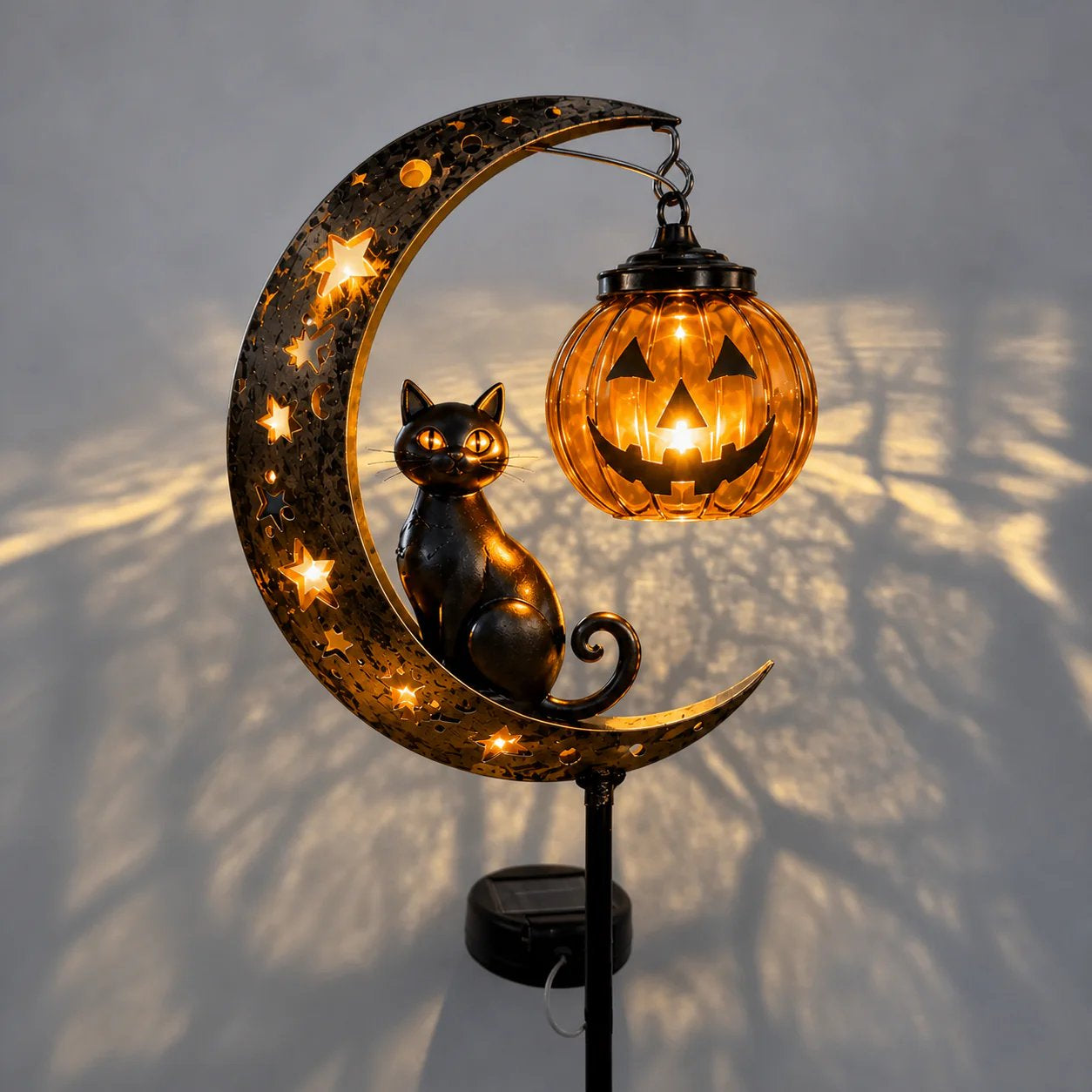🎃 Early Halloween Deal | Pumpkin Moon Garden Stake Light Now 49% OFF