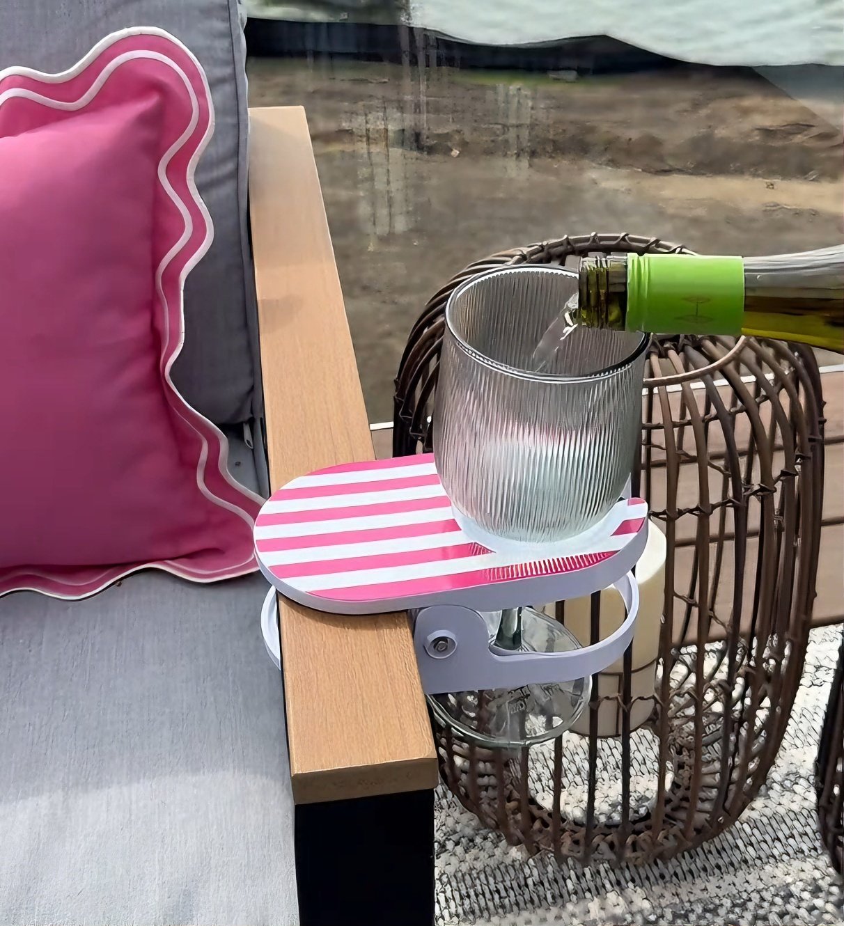 🏆️Flash Sale 50% OFF🏖️Chair Clip-On Drink Holder – Secure Your Beverage Anywhere!🍾
