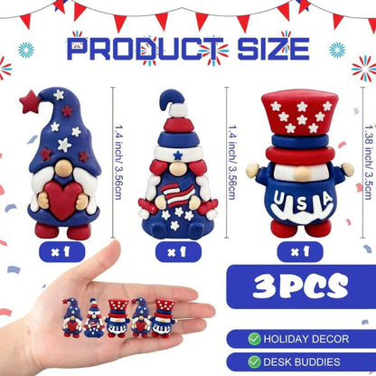 ❤️🧙‍♂️Little Guardian of the Flag: A Gnome with Heart and country
