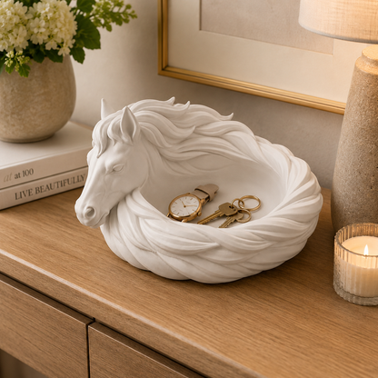 🔥 Last Day 50% OFF 🐴 Horse Catchall Bowl ✨ Elegant Storage for Everyday Essentials