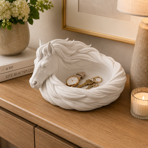 🔥 Last Day 50% OFF 🐴 Horse Catchall Bowl ✨ Elegant Storage for Everyday Essentials