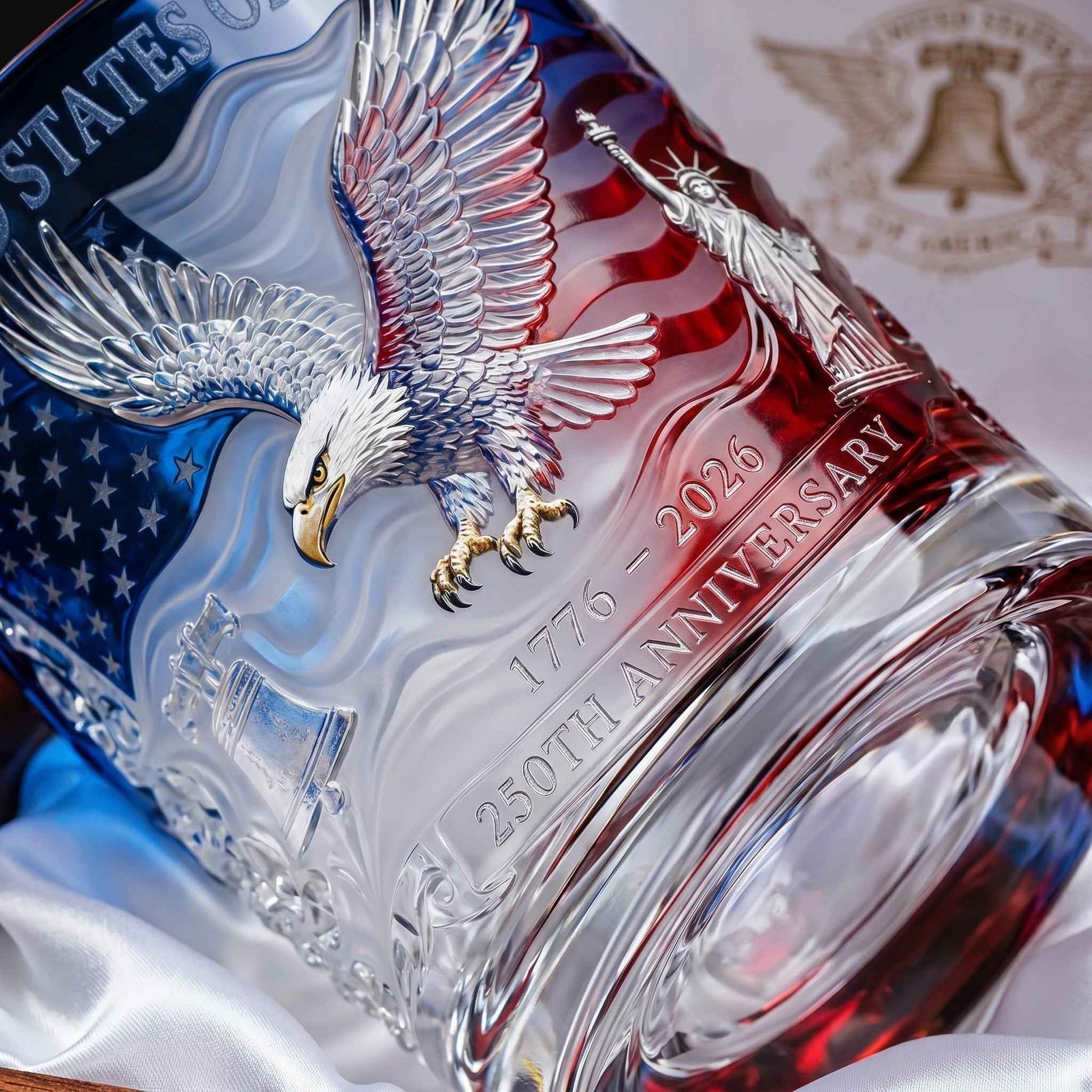 🔥Last Day 49% OFF⏰Proud Anniversary Decanter & Round Glass🦅