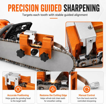 RazorWolf Pro Precision Chainsaw Sharpener