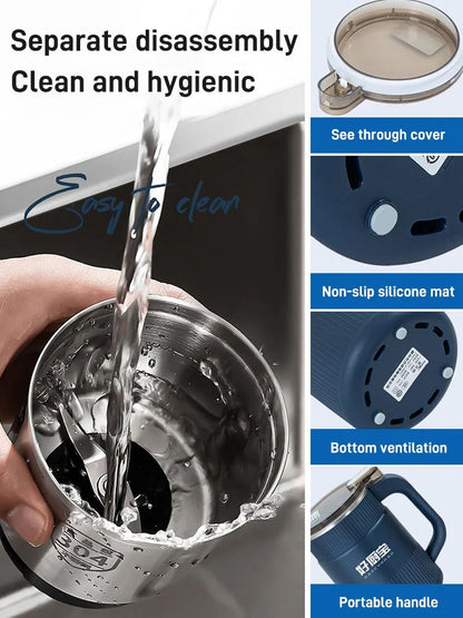 🔥Last Day 52% OFF⏰| Large Capacity Electric High Speed Crushing and Grinding Cup🍵