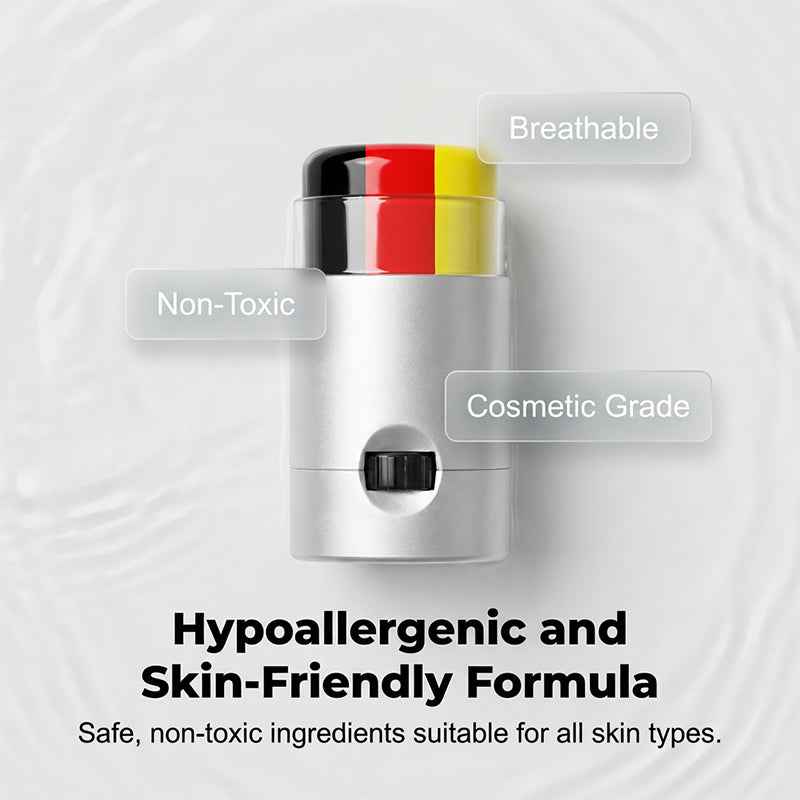3-Color National Flag Face Paint Stick for Sports Fans